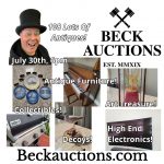 Estate Auction July 30th 6pm