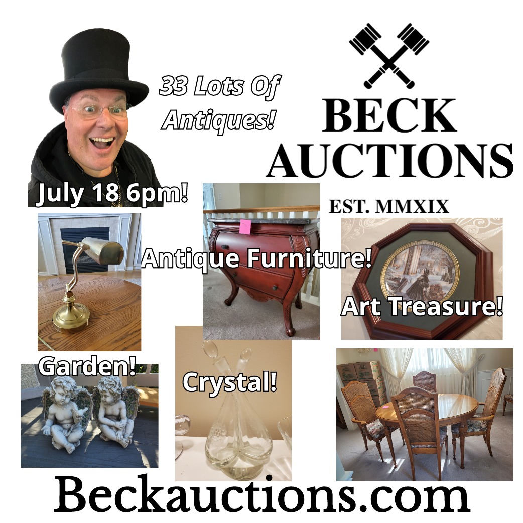 July 18th Estate Antique Auction